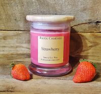Strawberry wooden wick